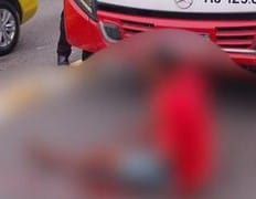 Suspeito é atropelado na Av. Brasil após roubar celular e tentar fugir