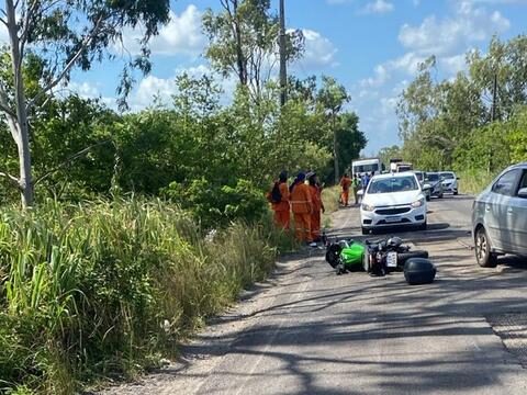 Motociclista morre em grave acidente na pista de Dias d’Ávila