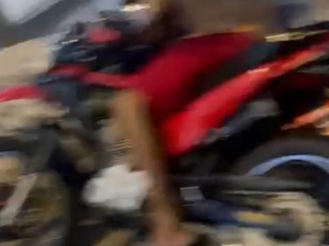 Homem é encontrado morto em motocicleta após atirar contra a esposa em Teresina