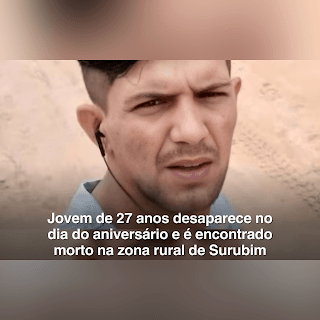 Homem desaparecido é encontrado morto com marcas de tiro e queimaduras em Surubim (PE)