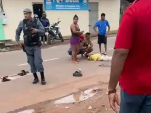 Idoso é atropelado por caminhão e fica gravemente ferido no Zerão, Macapá