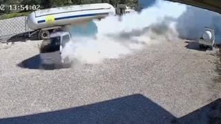 Explosão de caminhão de gás mata mãe e três filhos no norte do Líbano