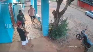 Vídeo flagra assassinato de homem em bar na fronteira com MS