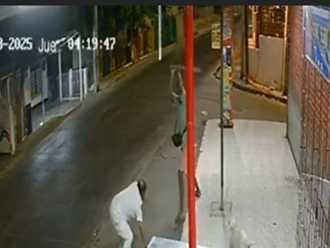 Açougueiro é brutalmente atacado durante abertura de estabelecimento em Cartagena