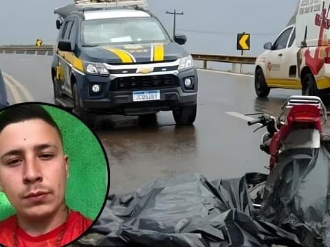 Jovem morre em acidente entre três veículos na BR-285