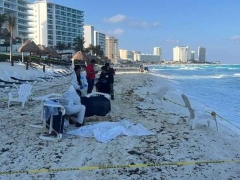 Turista americano é encontrado morto em praia de Cancún, no México