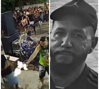Homem é morto a tiros após mexer com mulher durante pagode em Nova Iguaçu, Rio de Janeiro