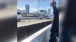 Motociclista e mulher morrem ao caírem de viaduto após colisão no Recife