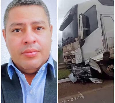 Empresário morre após jogar carro contra carreta e deixar mensagens de despedida no interior do Acre