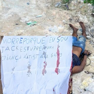 “Morri porque sou Jack”: bilhete é encontrado ao lado de corpo executado na Cidade de Deus, em Manaus