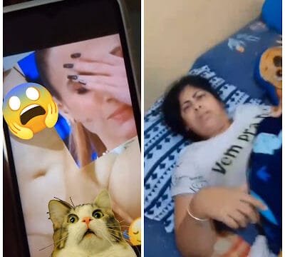 Homem descobre traição da esposa ao ver mensagens e vídeos íntimos no celular dela enquanto ela dormia