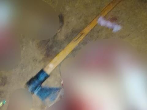 Homem é esquartejado a golpes de machado pelo enteado em Dourados (MS)