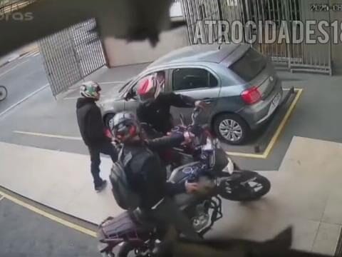 Policial reage a assalto em estacionamento e atira em suspeito durante fuga em Osasco