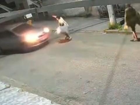 Motorista atropela e mata assaltante disfarçado de catador no Rio de Janeiro