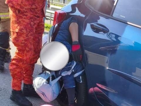 Mulher morre esmagada entre a roda e o para-lama de carro na BR-101, em Rio Bonito