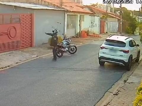 Bala bateu e voltou: motociclista morre após atirar contra portão do ex-cunhado em Sorocaba