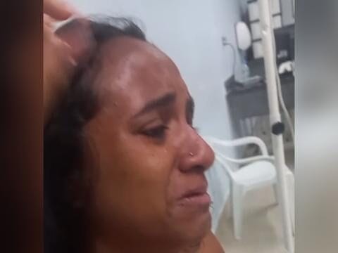 Jovem chora e agradece a Deus por ter sobrevivido em ataque a tiros em Timbaúba