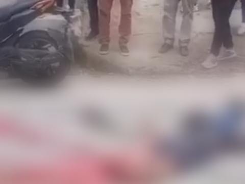 Coração de homem continua batendo no asfalto após acidente