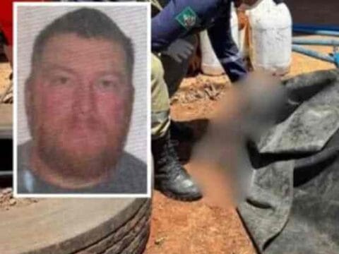 Trabalhador morre e colega fica ferido após explosão de pneu de carreta em fazenda