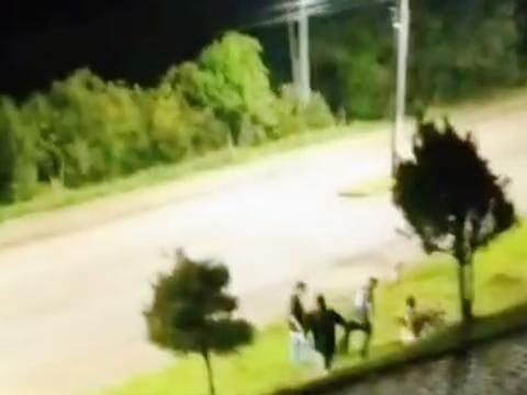 Homem é agredido com facão e pedrada em frente a hospital em Timbó Grande, Santa Catarina